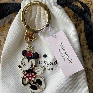 Kate Spade Minnie Mouse Keychain